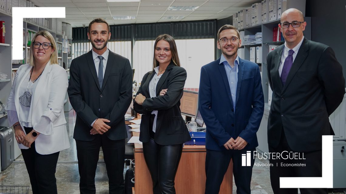 FusterGüell | Advocats i Economistes Abogados en departamento legal. Fuerza jurídica
