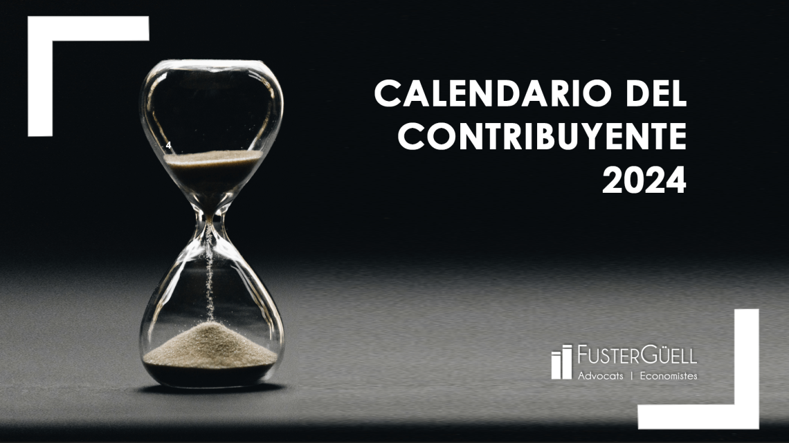 calendario del contribuyente 2024